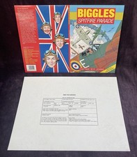 Biggles Spitfire Parade Graphic .W.E.Johns.R.Fox.Publisher’s Proof Cover.