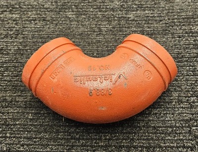 Victaulic NO.10 3/88.9 90 Degree Elbow Grooved End Fitting FM LPCB