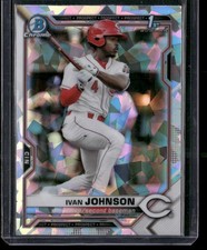 2021 Bowman #BCP-149 Ivan Johnson Chrome Prospects Atomic Refractor