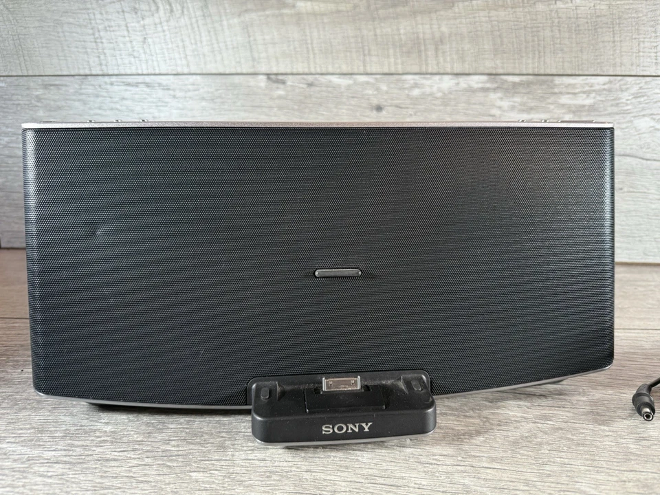Altavoz Bluetooth Sony para iPod/iPad/iPhone Base de 30 pines, Modelo RDP-X200ip Foto 3 de 4