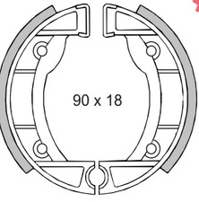 498302 GANASCE FRENO ANTERIORE PIAGGIO CIAO SI 50 BRAVO BOXER 90x18mm CERCHIO A 