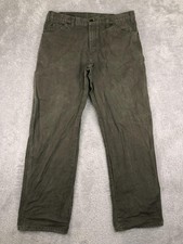 Dickies Carpenter Jeans Mens 36x32 Green Straight