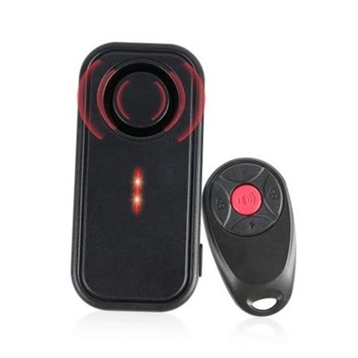 113dB Car Alarm System Anti-Theft Bike Alarm IP66 Waterproof Vibration Sensor