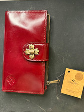 Floret Patricia Nash Leather Marene Floret Twist Lock Wallet