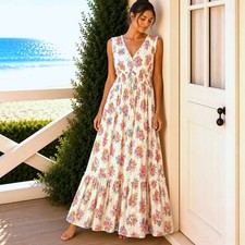 Anthropologie Beyond Words 1X Maxi Dress Cottagecore Romantic Coquette Feminine