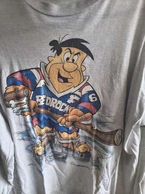 The Flintstones Langarmshirt grau mit Print  Bedrock 6  /  Flintstone 60 , XL