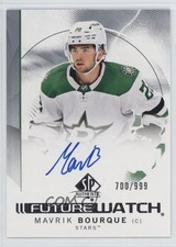 2024-25 SP Authentic Auto Future Watch 700/999 Mavrik Bourque #145 1e1b