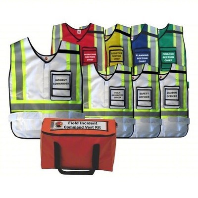 NEW DISASTER MANAGEMENT SYSTEMS Incident Command Kit: Safety Vest, DMS