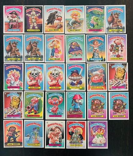 1985 & 1986 Garbage Pail Kids Cards - Series 2, 3, & 4 - 29 Total Cards