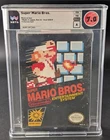 Nintendo NES Super Mario Bros SMB1 Sealed Wata 7.0 A PSA *READ* Black Box
