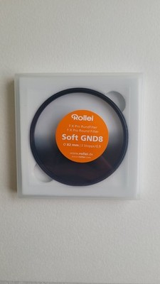 Rollei F:X Pro Soft GND 8 Grey  Gradient Round Filter Graufilter 82mm