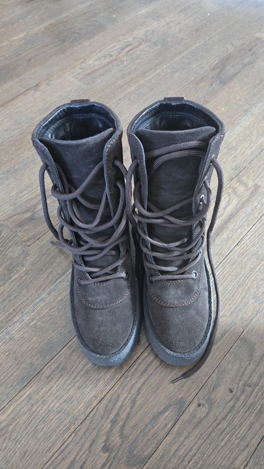 Yeezy Oil Thick Suede Crepe Boot Season 4  - Oil Crepe Sole -RN #151191
