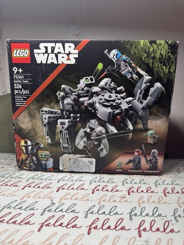 Lego Star Wars Spider Tank (75361) Mandalorian Bo-Katan And Grogu Building Toys
