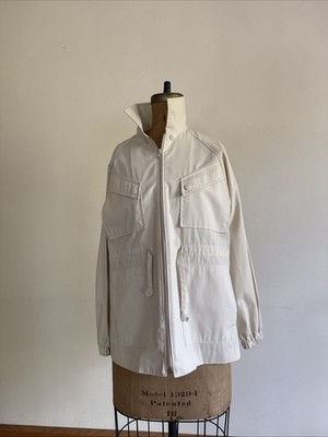 VTG Windy Weather Jacket ~ Women's 14 ~ Hidden Button Front Lightweight Lined