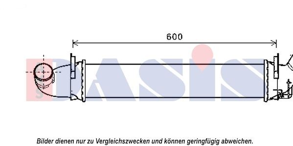 LadeluftkÜHler AKS Dasis 187032N FÜR Dacia Renault-image