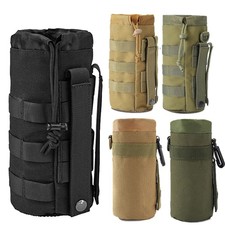 MOLLE Bottle Pouch Holder for Duty Belt Backpack Tactical Water Bottle Holster