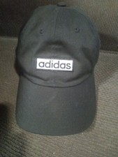 Adidas Womens Adjustable Contender II Black Baseball Cap Hat Strapback