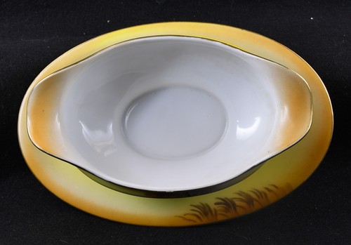 Noritake Tree In The Meadow Gravy Boat & Attached Underplate - Picture 5 of 7