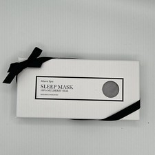 ALIEVA SPA 100 Mulberry Silk Sleep Mask Heatable  Weighted NIB