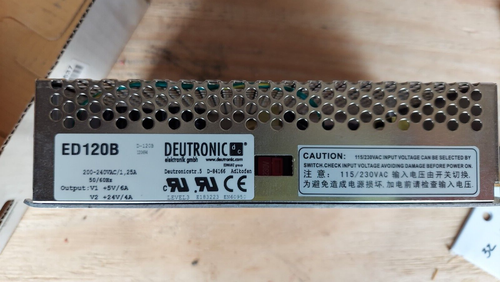 New Duetronic ED120B Power Supply SCA Schucker 90160.003001 120694 - Picture 4 of 7