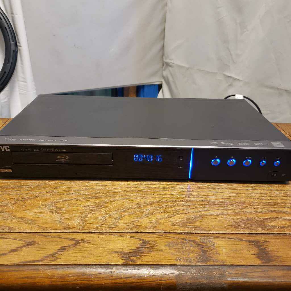 JVC XVBP1 Bluray DVD Disc Player W/ Power Cord & Remote Black Tested Works eBay
