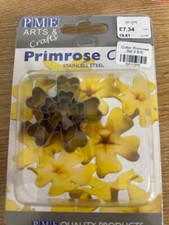 Stainless Steel Primrose Flower Petal Cutters, Set of 3
