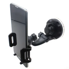 For Galaxy S20/S21/S23/S24/FE - Car Mount Windshield Holder Glass Cradle Swivel