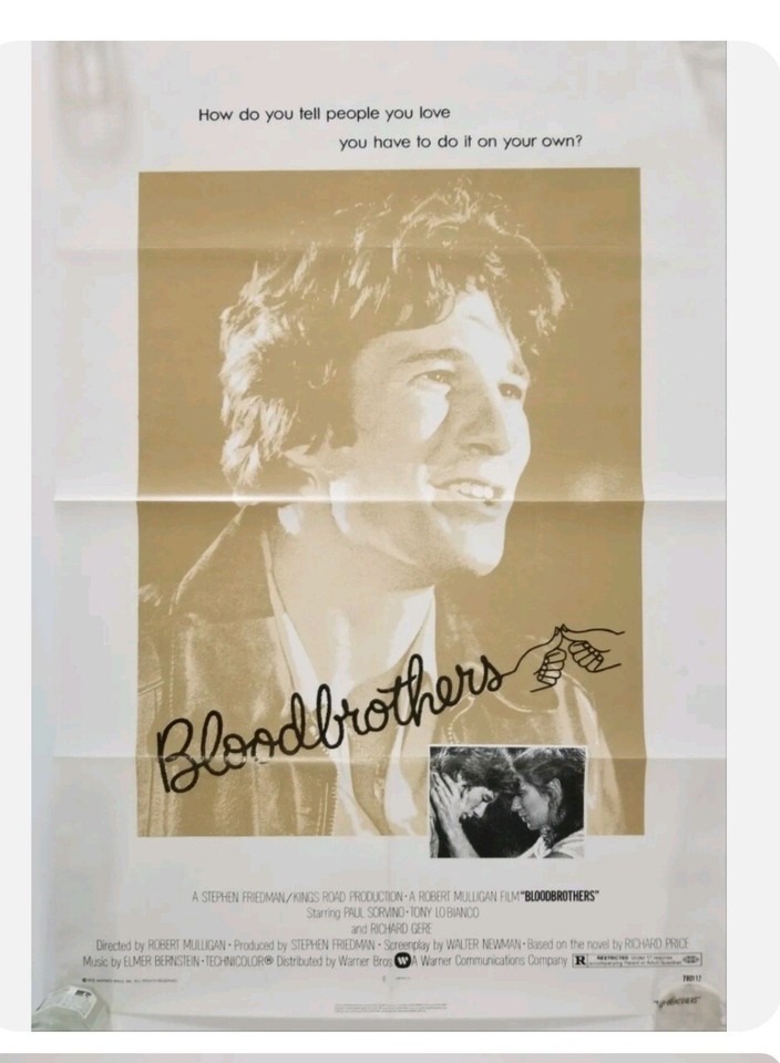 FOUR Vintage 1978 ONE SHEETS THE BRINKS JOB BLOODBROTHERS CARAVANS