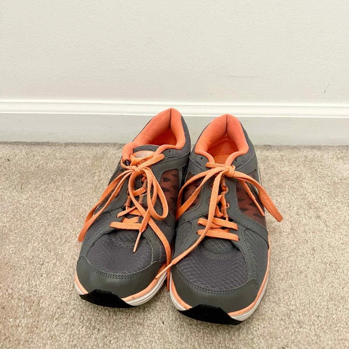 Coral color sneakers discount