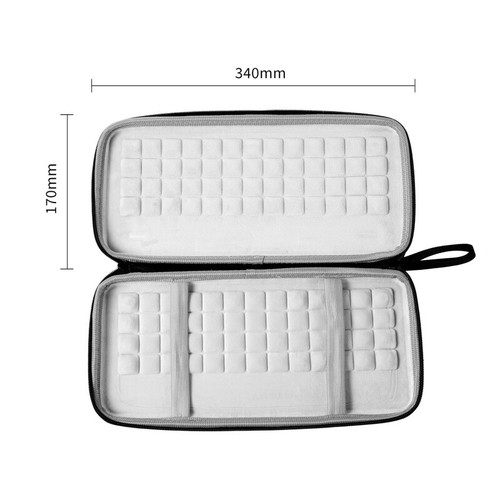 for Logitech Pop Keys Bluetooth-compatible Wireless Keyboard Storage Bag Light - Zdjęcie 8 z 17