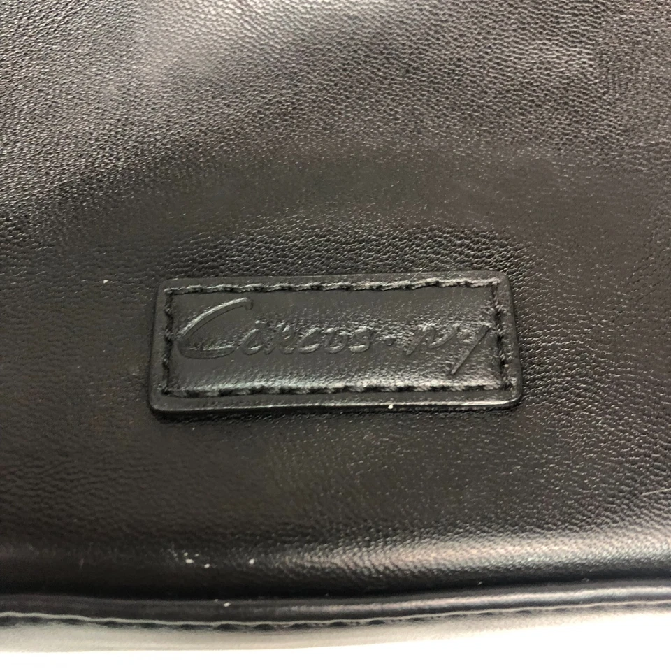 Bolso de Hombro Circus Sam Edelman Acolchado Negro Cuero Vegano Compacto Cartera Ligera Foto 3 de 4