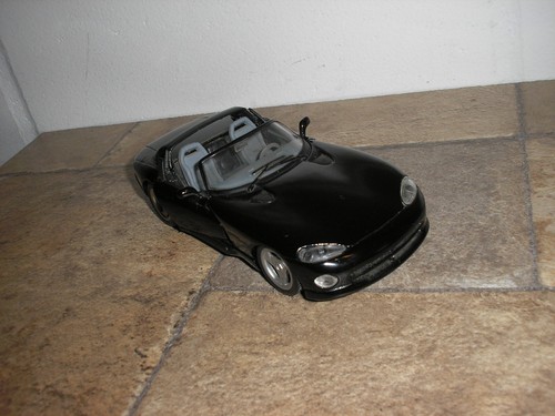 RARE Diecast 1/24 Maisto 1990's Gen 1 Dodge Viper RT/10 Black Free SHIPPING - Picture 5 of 7