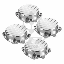4x CARB SLIDE VALVE DIAPHRAGM TOP CAP COVER Set For YAMAHA VMAX 1200 V-MAX