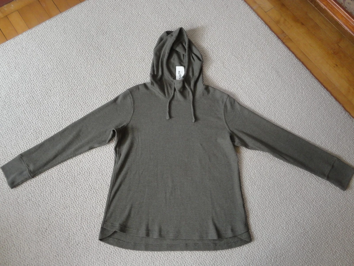 Men's burly thermal hoodie cheap