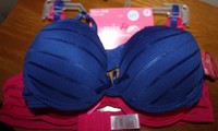 Mix & Co Intimates 2 Bra Set Size 36b Hot Pink & Dark Blue Mix & Co Intimates 2 Bra Set Size 36b Hot Pink & Dark Blue