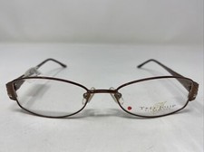 Tres Jolie Eyeglasses Frame 140 BROWN SIERRA 52-17-140 Full Rim Metal AZ23