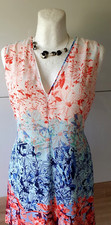 Robe H&M Divided Taille 44 Multicolore - Modèle Mi-long, Matière épaisse, Occasion Très Bon état