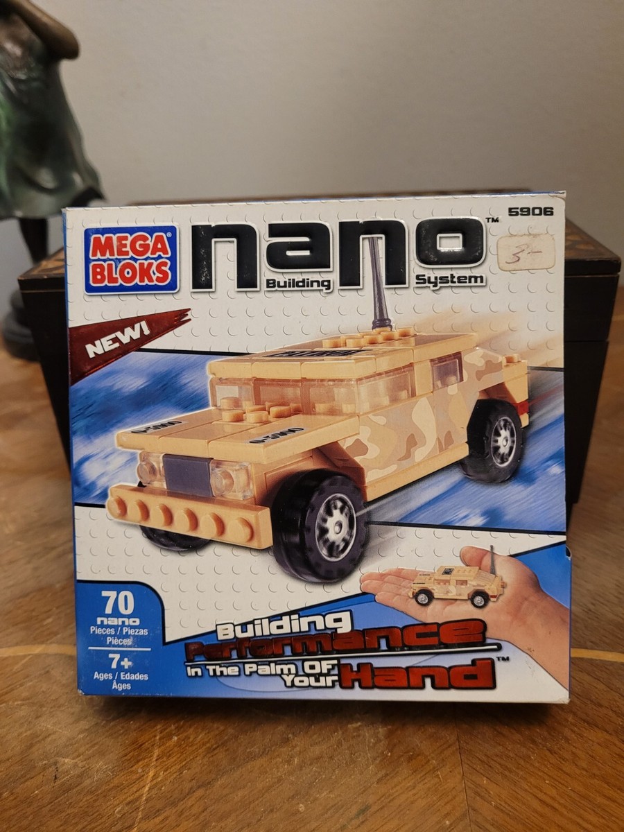 New Mega Bloks Building System Nano Sand Storm Hummer Humvee