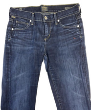 Citizens of Humanity Womens Jeans Ava Low Rise Straight Dark Wash Size 25