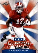 2017 Leaf Draft All-American ArDarius Stewart Rookie Alabama Crimson Tide #AA-01