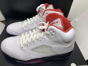 jordan 5 fire red size 9