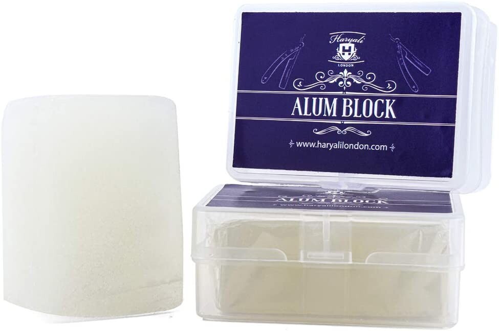 Aftershave Alum Block for Men Shaving, Antiseptic Stone Blood Stopper