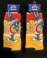 2 Packs Space Jam A New Legacy socks 6-12 4 Pairs New Basketball
