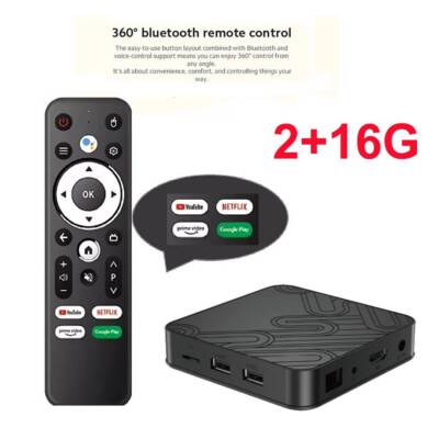 2025 4K bis 8K Android TV Box Best Streaming Device Quad Core USB TV Stick NEU