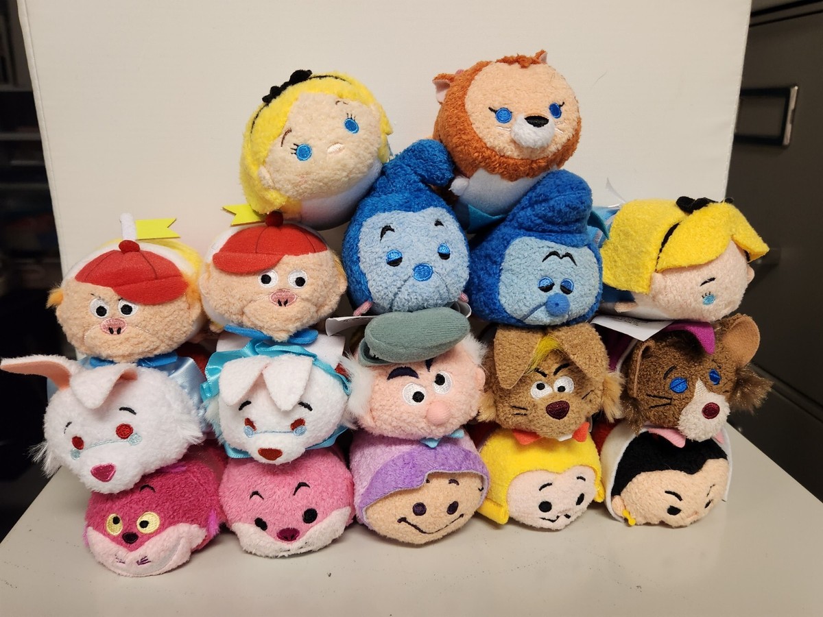 Disney Store Alice in Wonderland Tsum Tsum USA and Japan