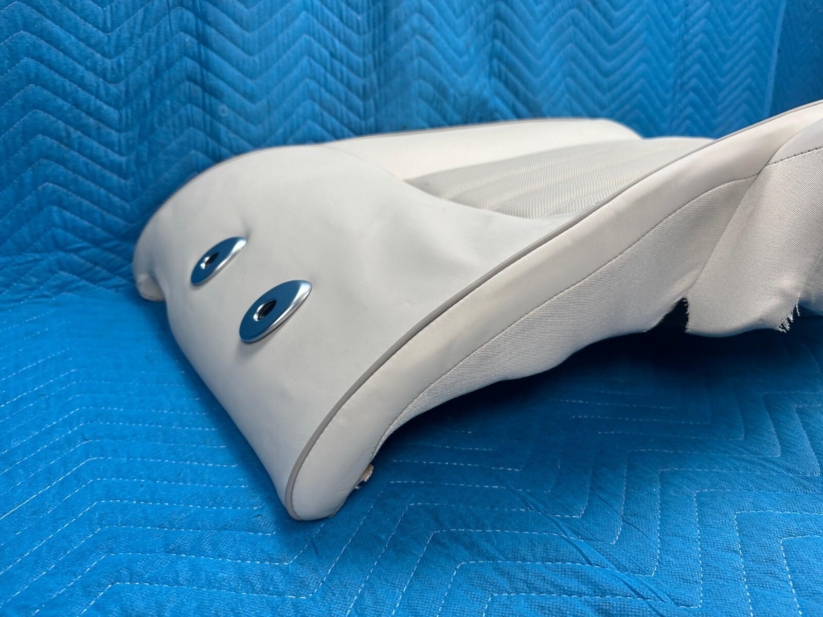 Bentley Flying Spur Rear Seat Upper Cushion Passenger's Side Ivory 2008-2012 OEM