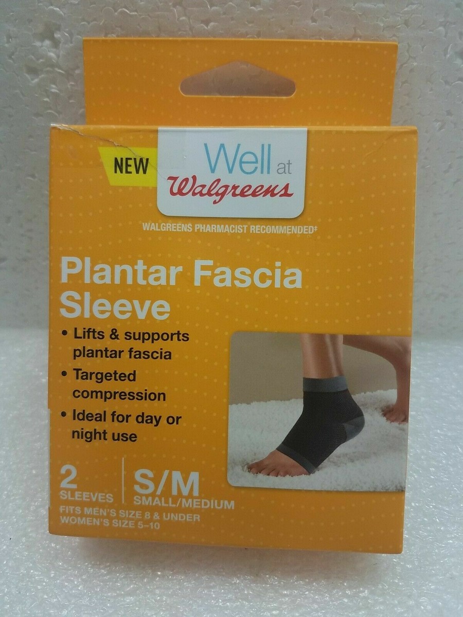 Walgreens Plantar Fascia Sleeves S/M~Mens Size: Under(Womens
