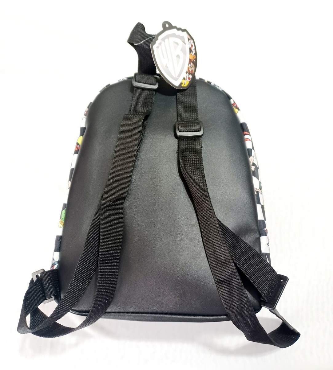 Warner Bros Looney Tunes MINI Backpack Black White Checkered  display picture 1