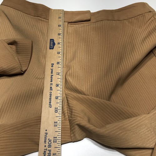 Bob Mackie Suit Set Womens Size 8P Camel Tan Brown 2 Piece Blazer Jacket & Pants - Picture 22 of 23