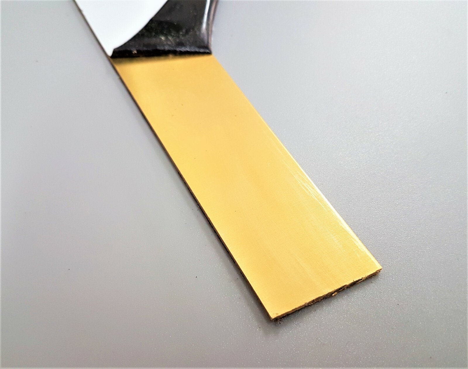 Brass Metal Sheet Plate Strips 1.2mm Thick, 600mm Long, Various Widths